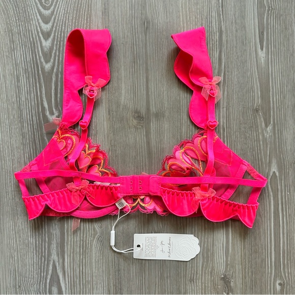BNWT - for love & lemons heart bra - Picture 2 of 3
